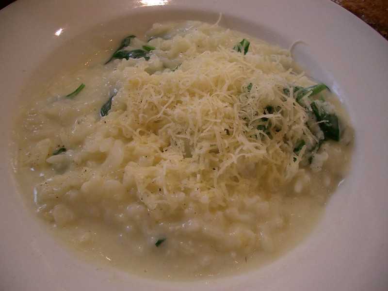 Risotto met Spinazie